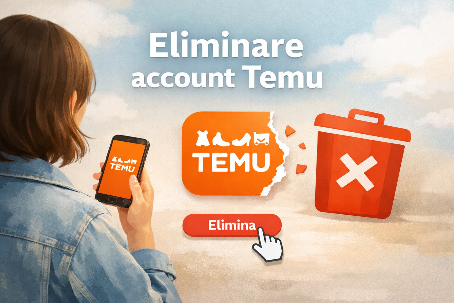 Eliminare account Temu passo dopo passo facile