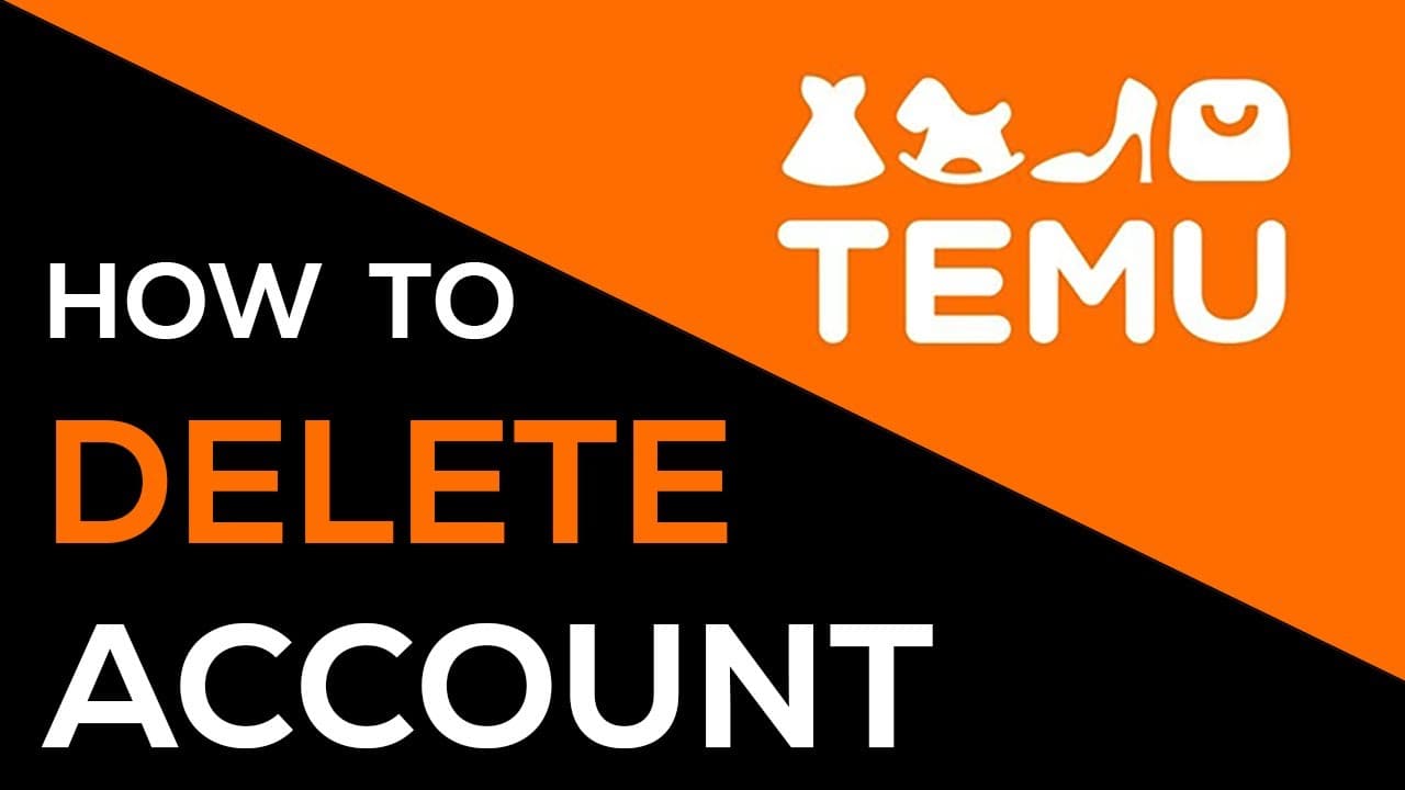 Come eliminare account Temu dall’app